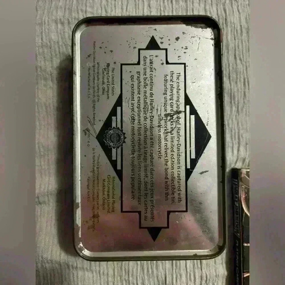 Vintage Harley Davidson card set with tin - Picture 3 of 7